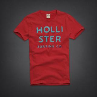 Tee shirt Hollister Homme Rouge